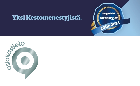 kestomenestyjät logo